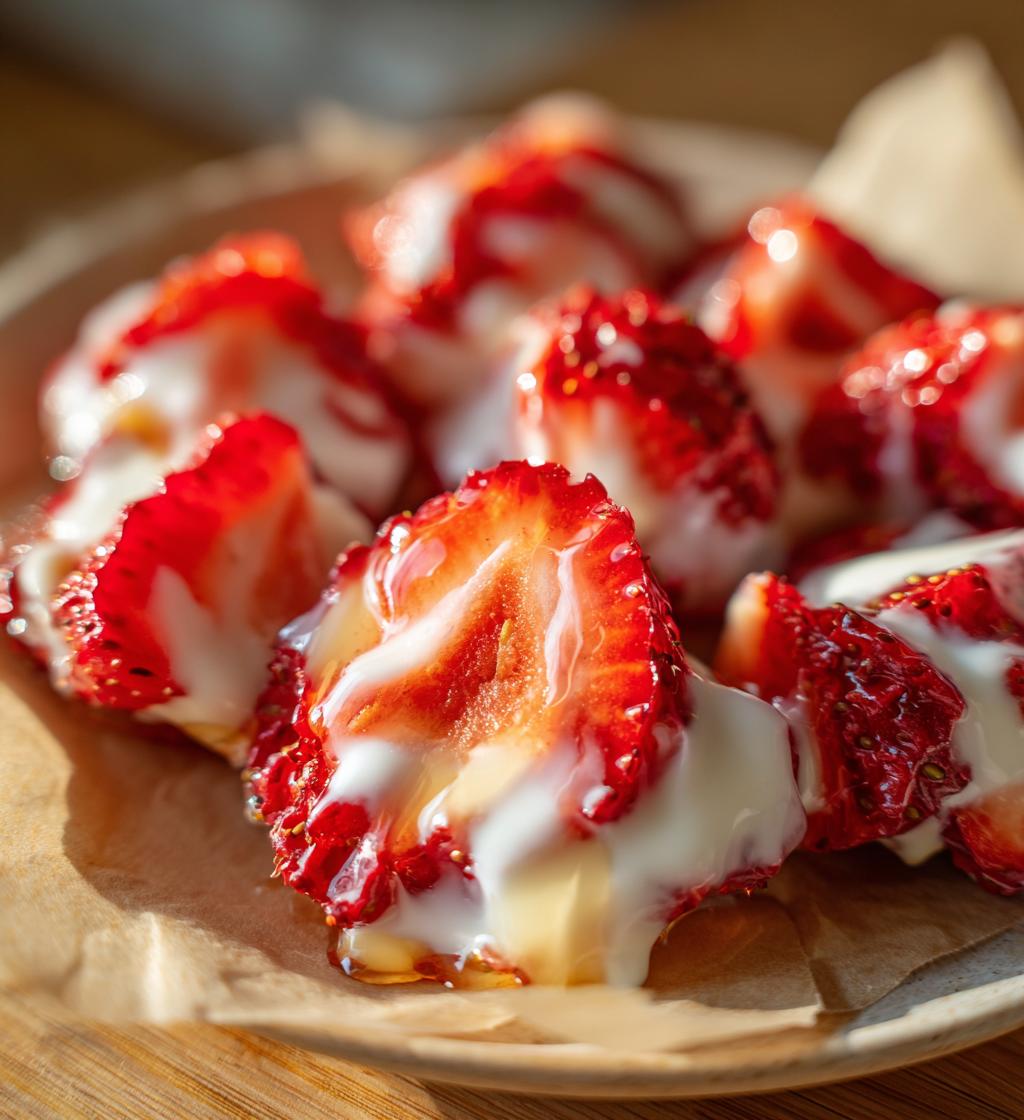 Strawberry Yogurt Clusters - detail 1