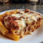 Stuffed Beef Rigatoni