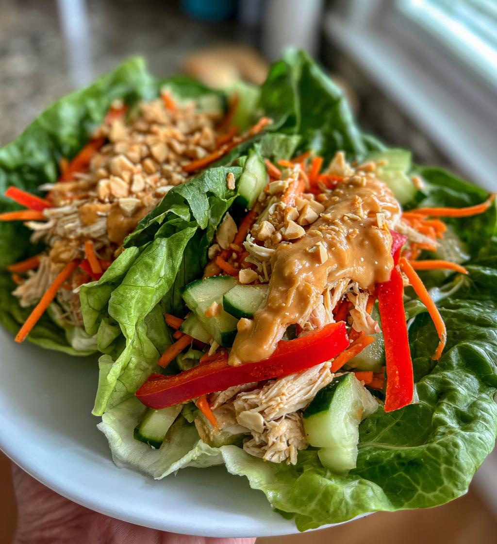 Thai Chicken Wrap - detail 1