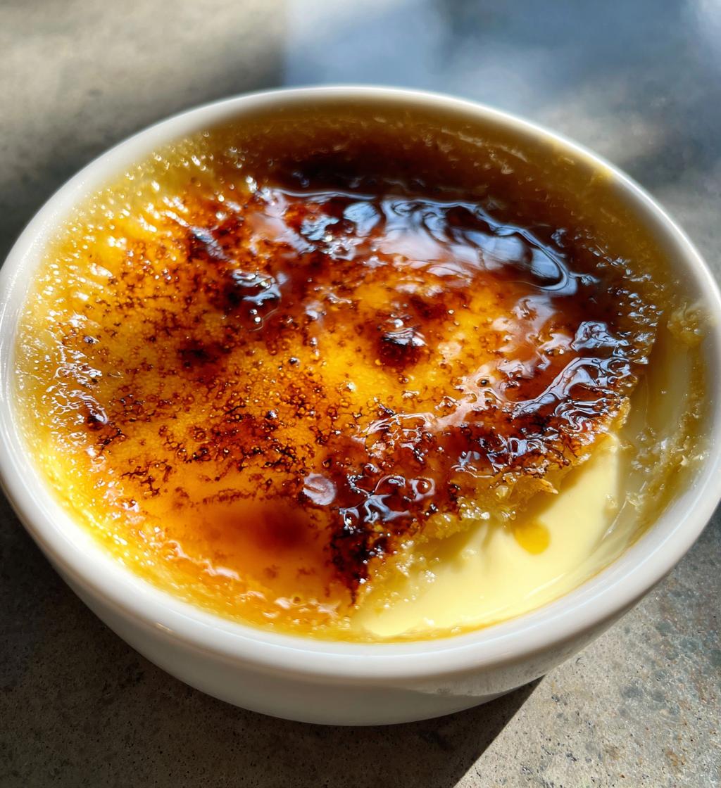 Thai Tea Creme Brulee