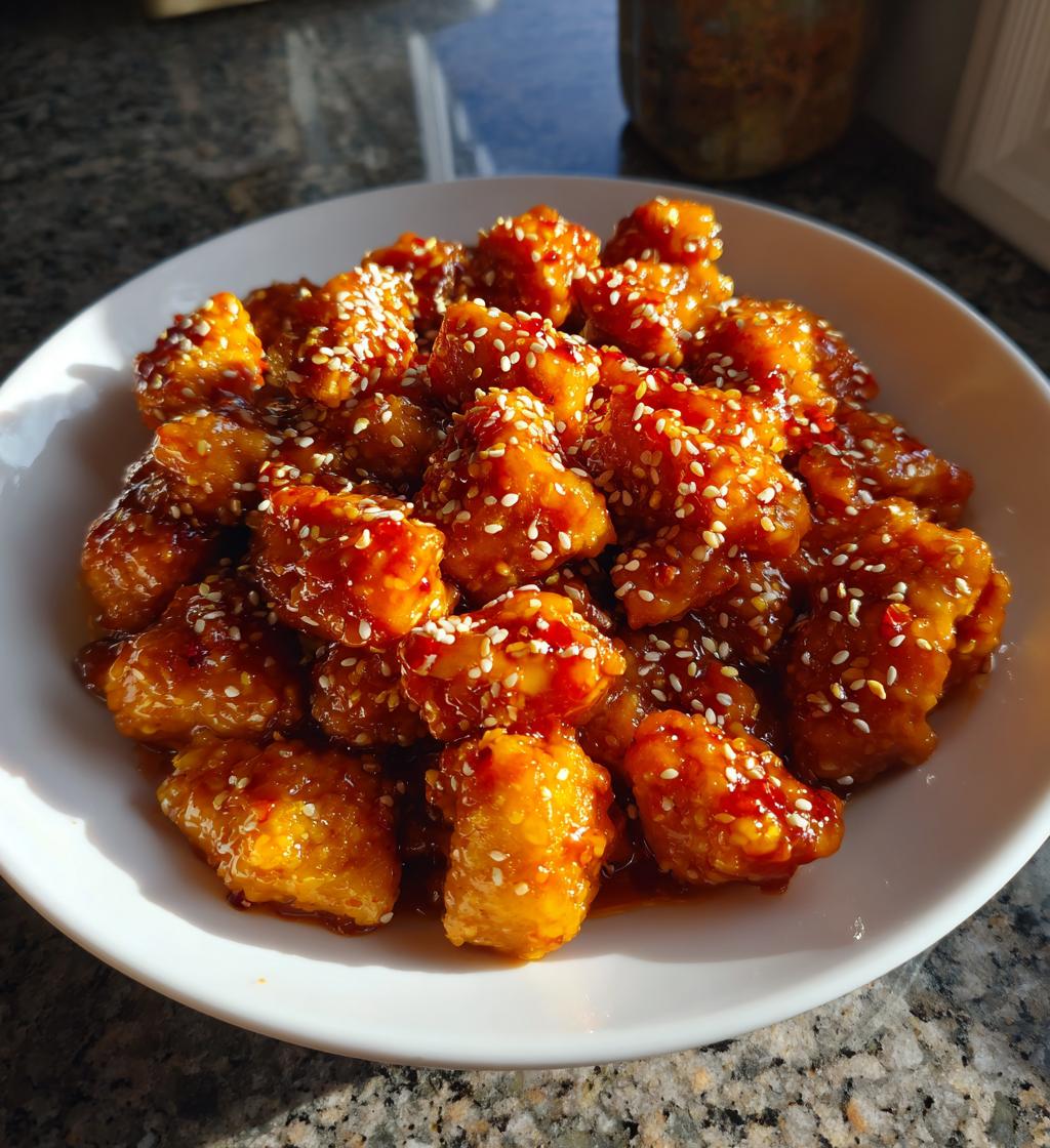 Three Ingredient Orange Chicken - detail 1