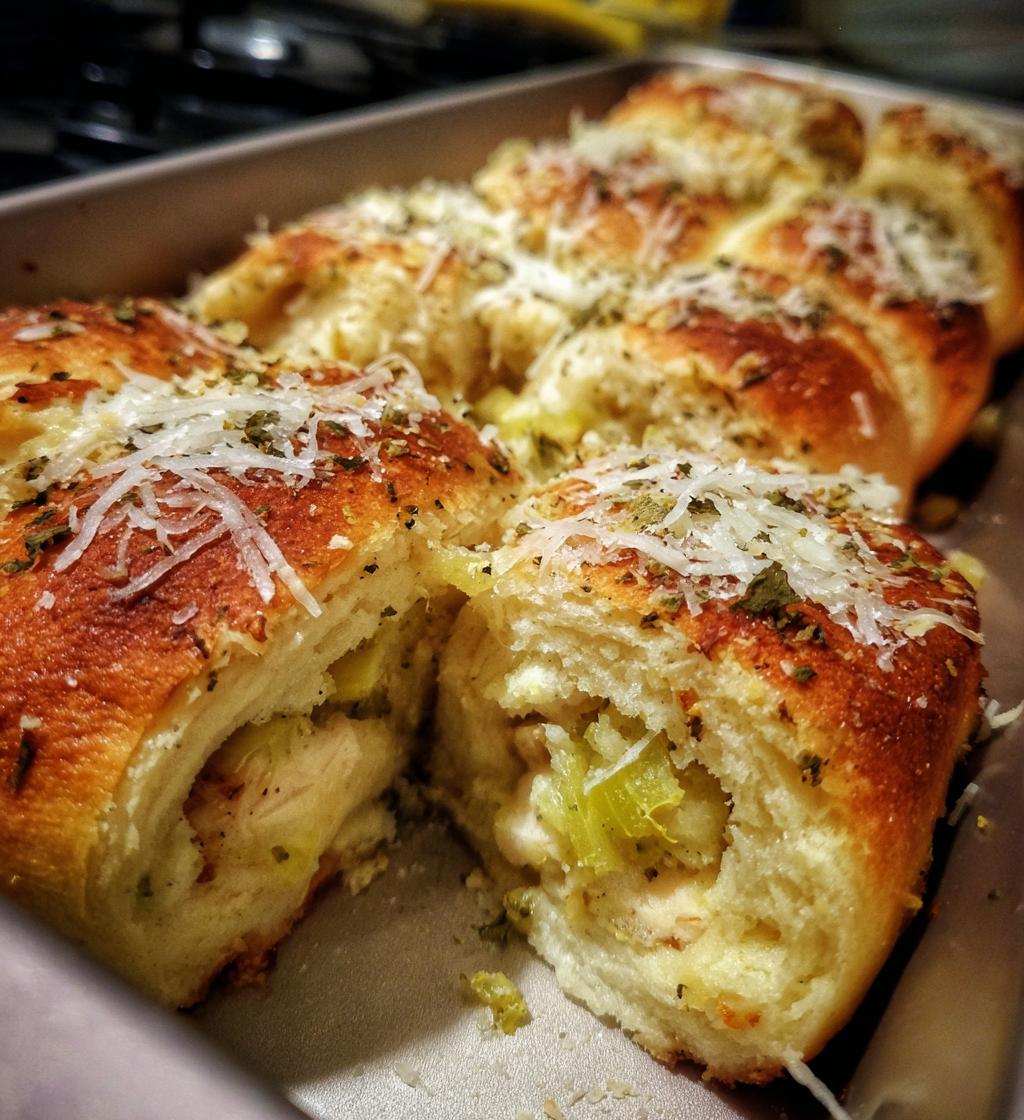 Turkey Stuffing Roll Ups