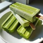 Vegan Honeydew Ice Cream Bars