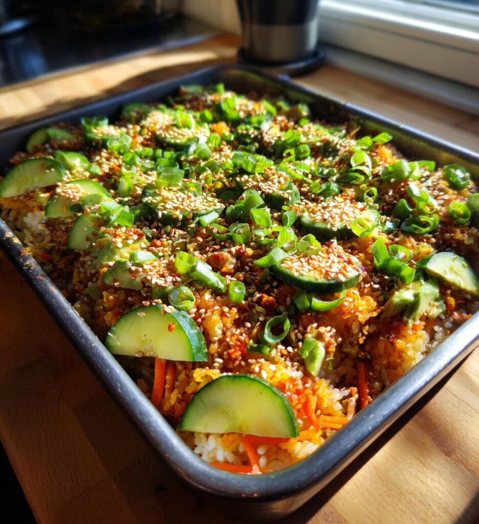 Vegan Sushi Bake