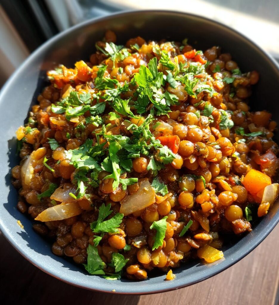 Vegetarian Mexican Lentils