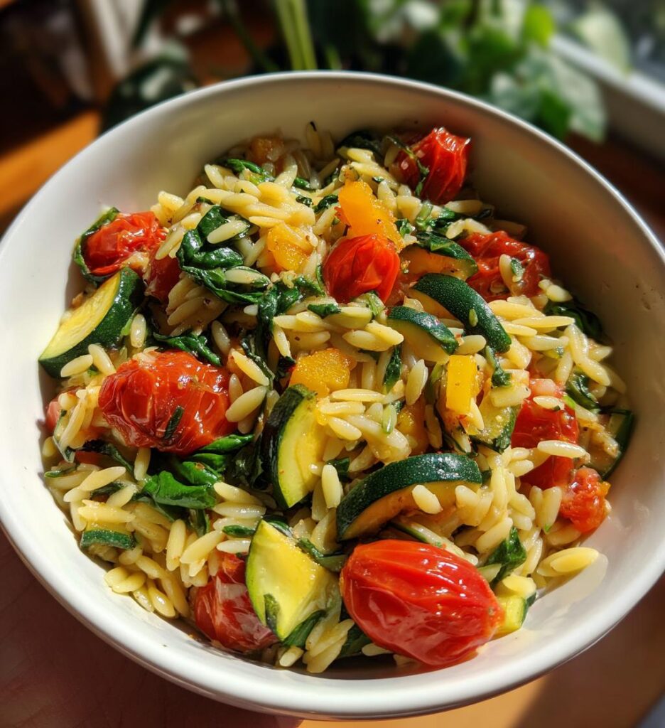Veggie Orzo