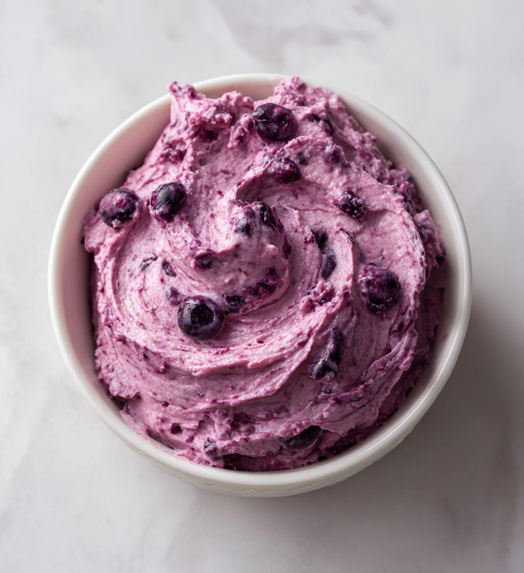 Whipped Blueberry Butter - detail 1