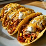 White Chicken Chili Tacos