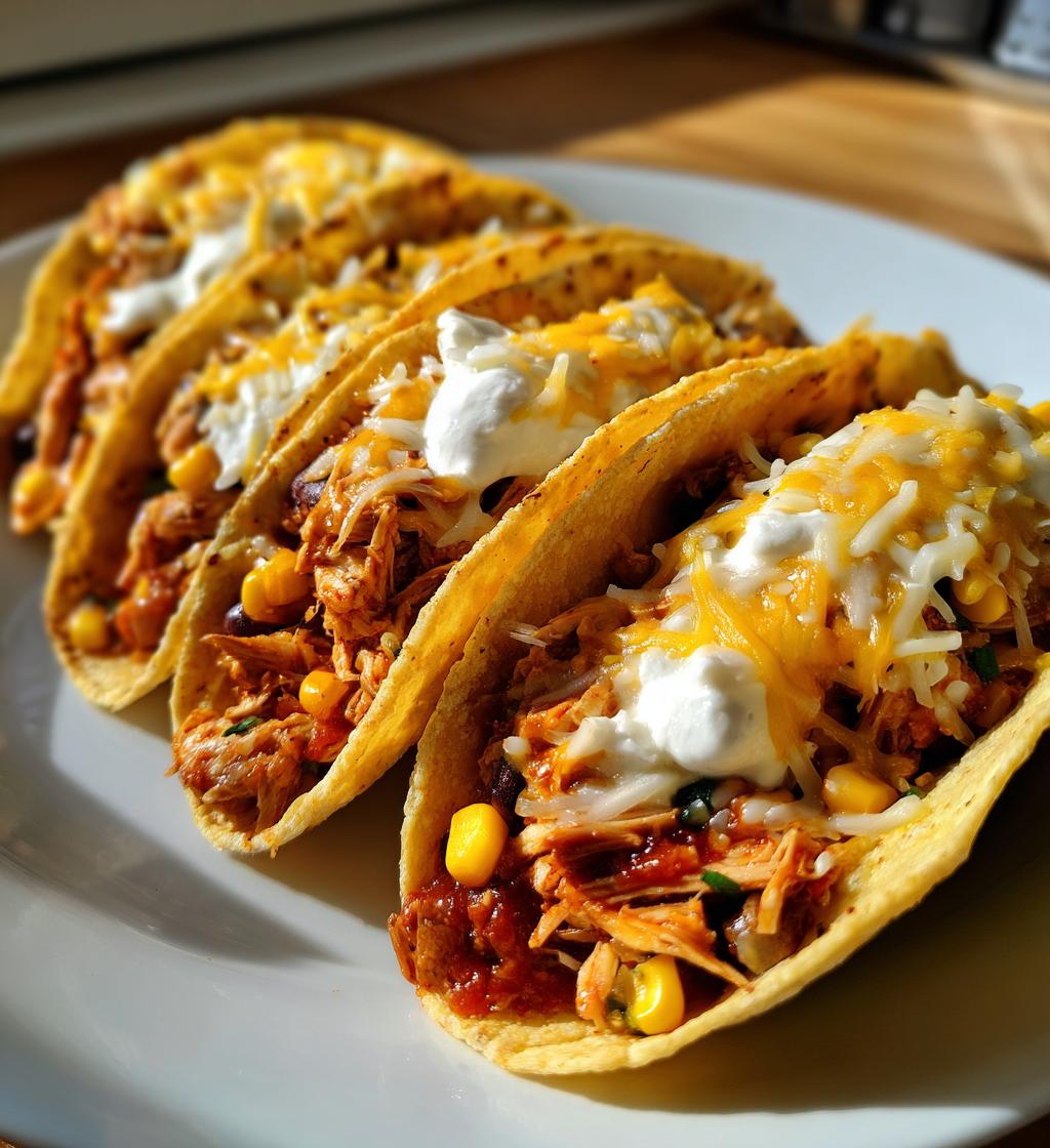 White Chicken Chili Tacos