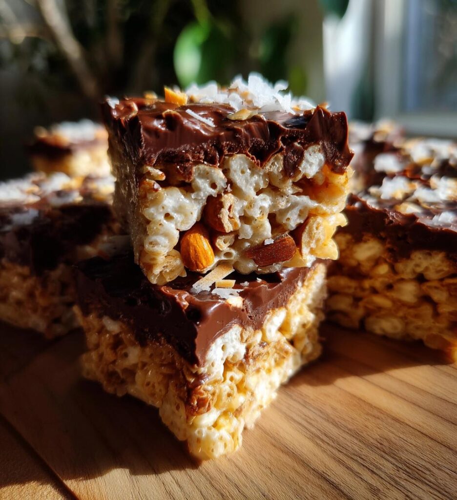 Almond Joy Krispie Treats