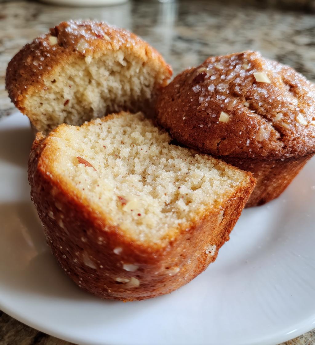 Almond Poppyseed Muffins