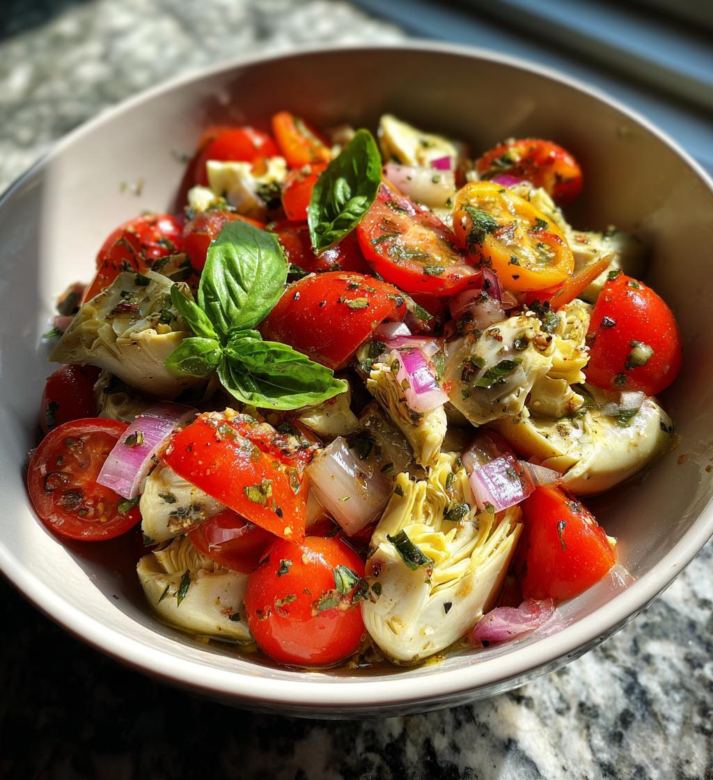 Artichoke Tomato Salad