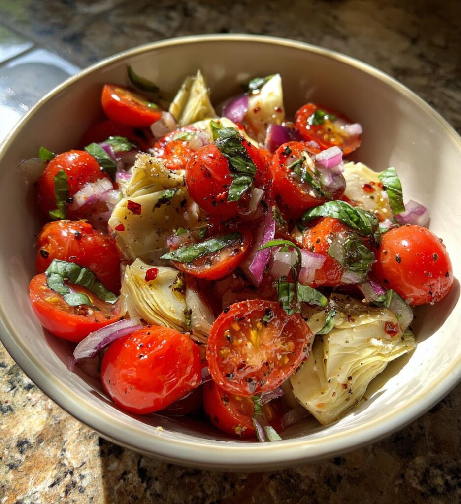Artichoke Tomato Salad