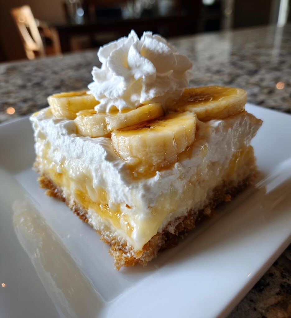 Banana Pudding Bars