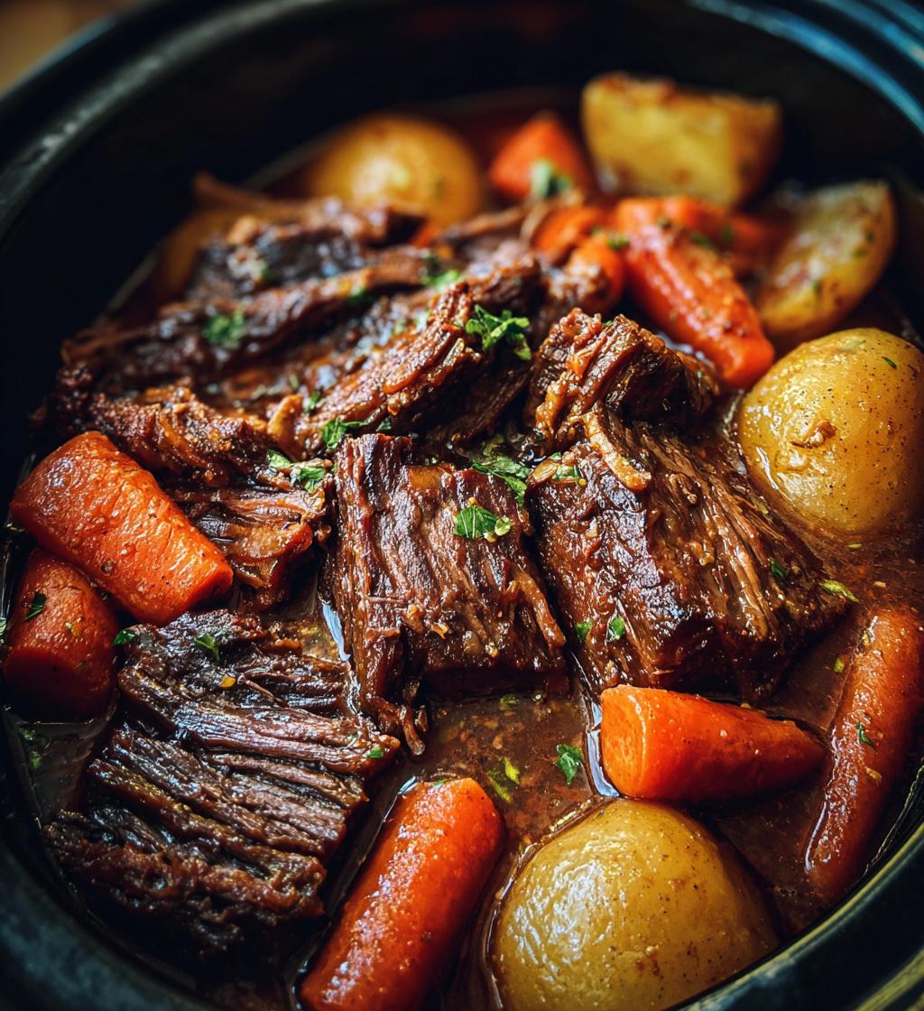 Beef Manhattan Slow Cooker