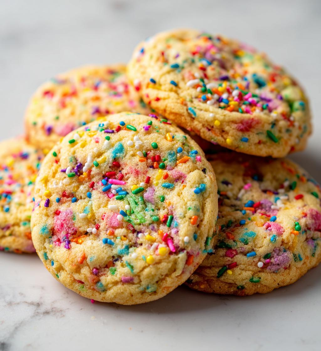 Birthday Cake Cookies