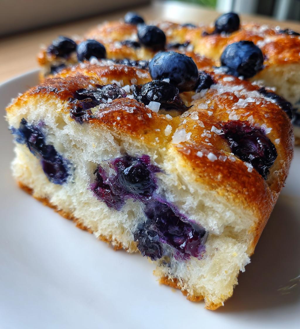 Blueberry Focaccia