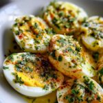 Boiled Eggs Garlic Butter