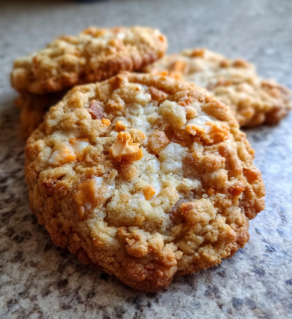 Butterfinger Oatmeal Cookies