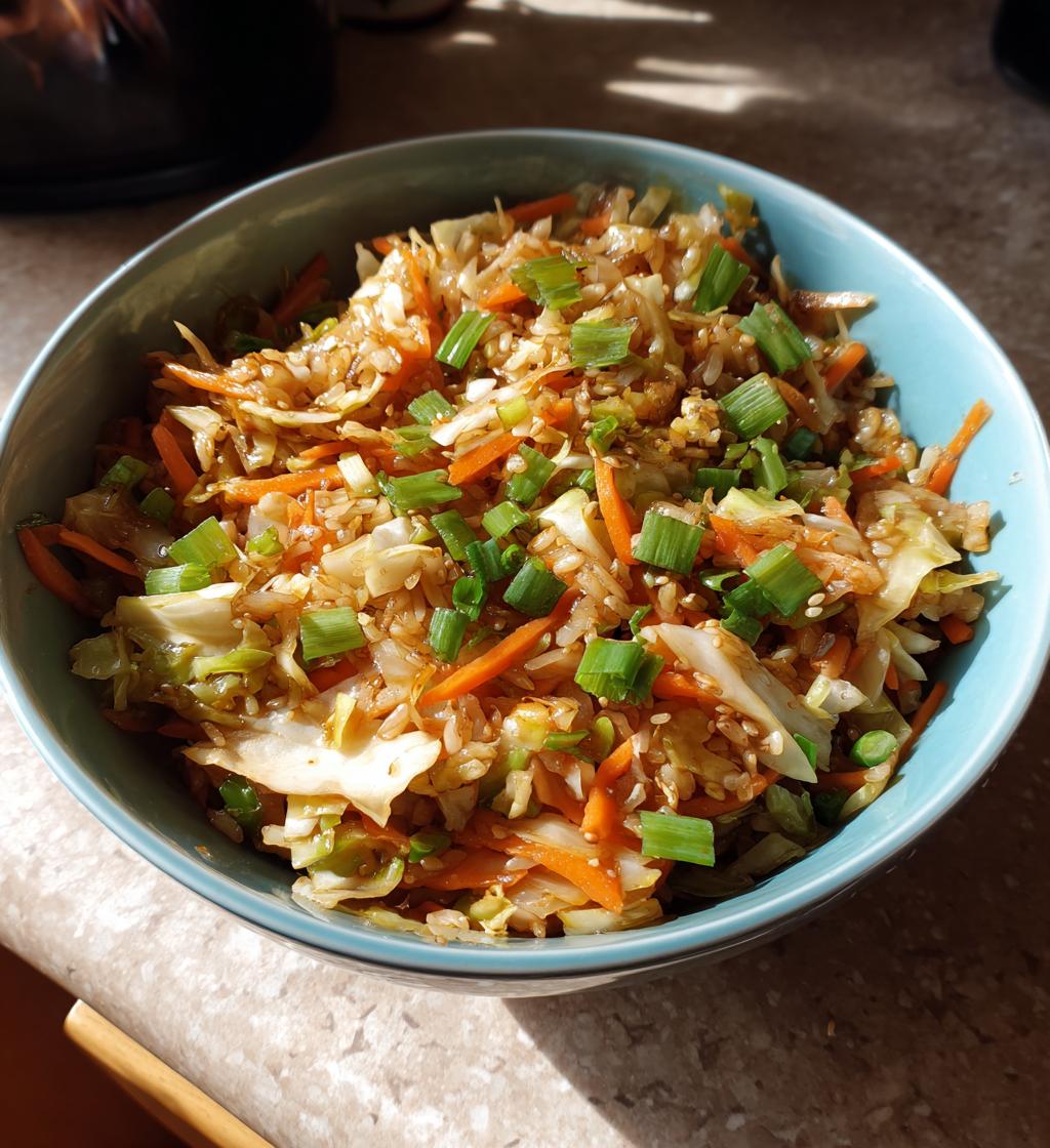 Cabbage Fried Rice