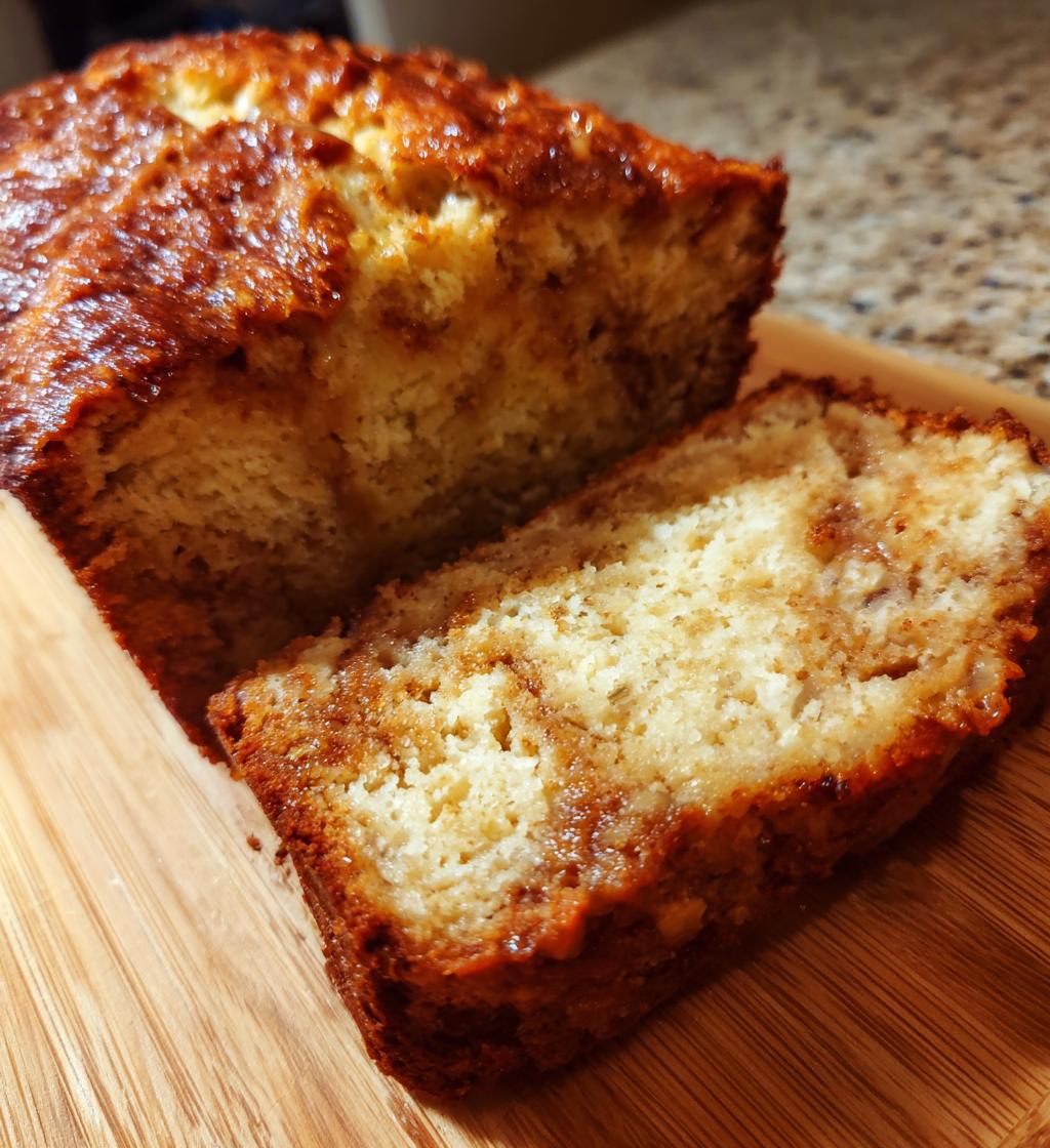 Caramel Banana Bread
