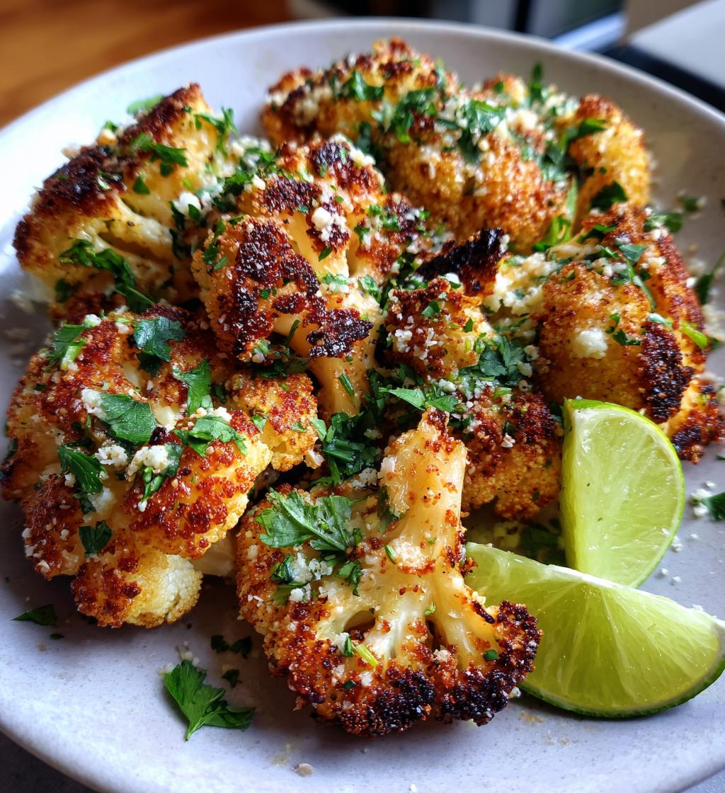 Cauliflower Elote