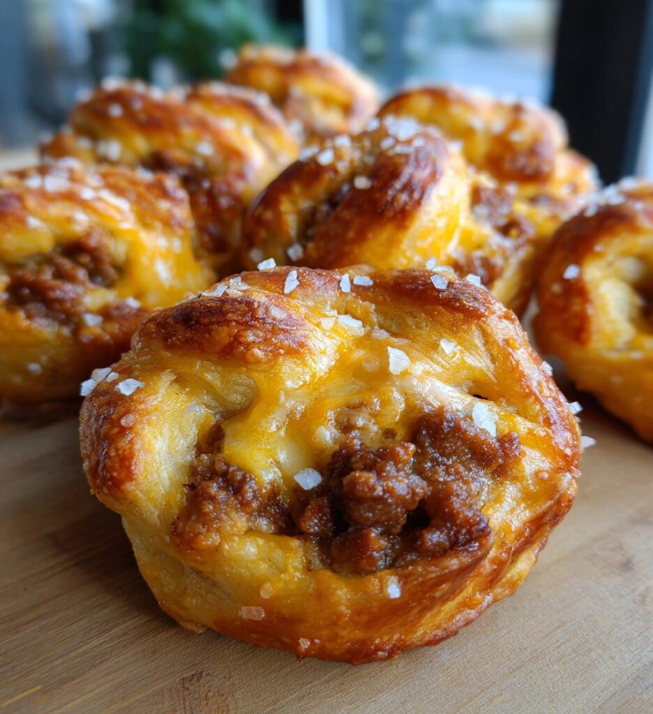 Cheeseburger Pretzel Bites