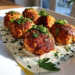 Chicken Kofta Yogurt Sauce