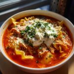 Chicken Lasagna Soup