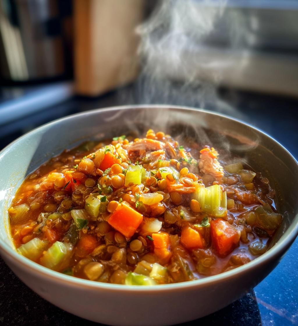 Chicken Lentil Soup