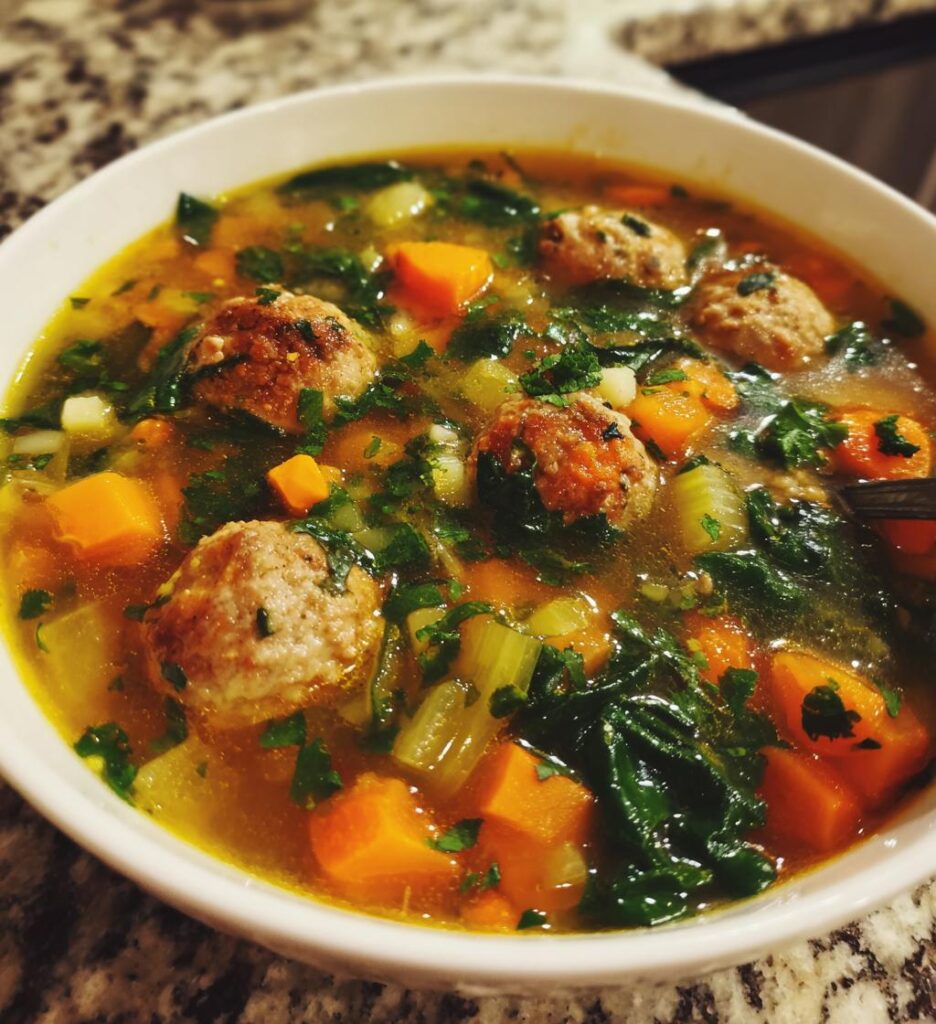 Chicken Meatball Soup