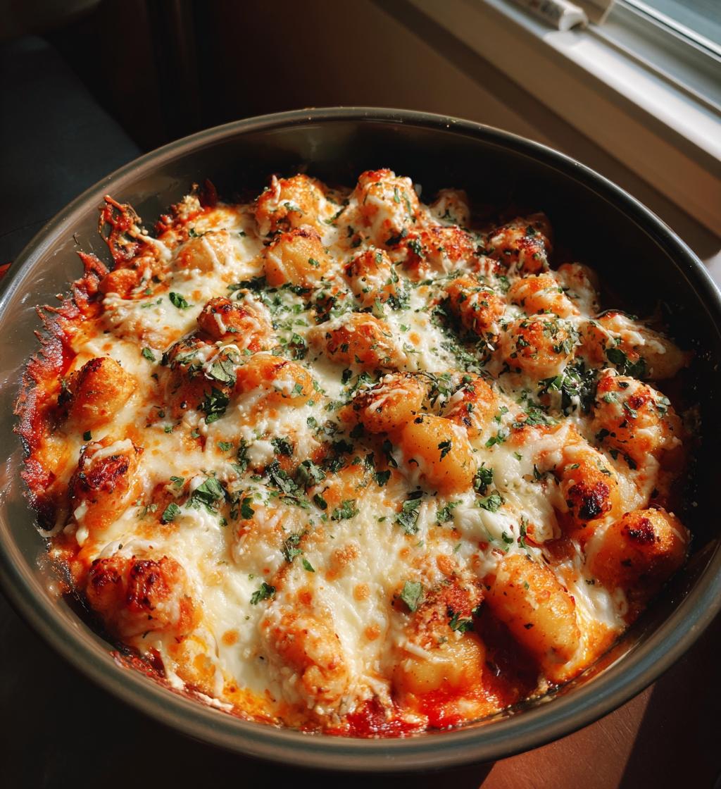 Chicken Parmesan Gnocchi
