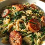 Chicken Sausage Orzo
