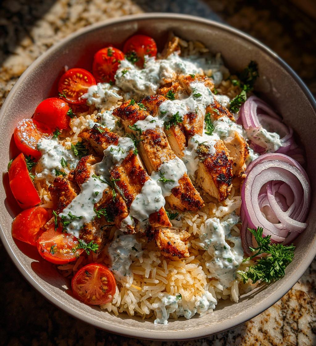 Chicken Tzatziki Bowls