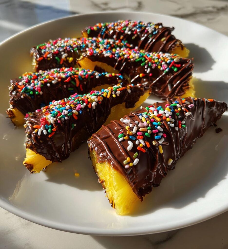 Chocolate Covered Pineapple