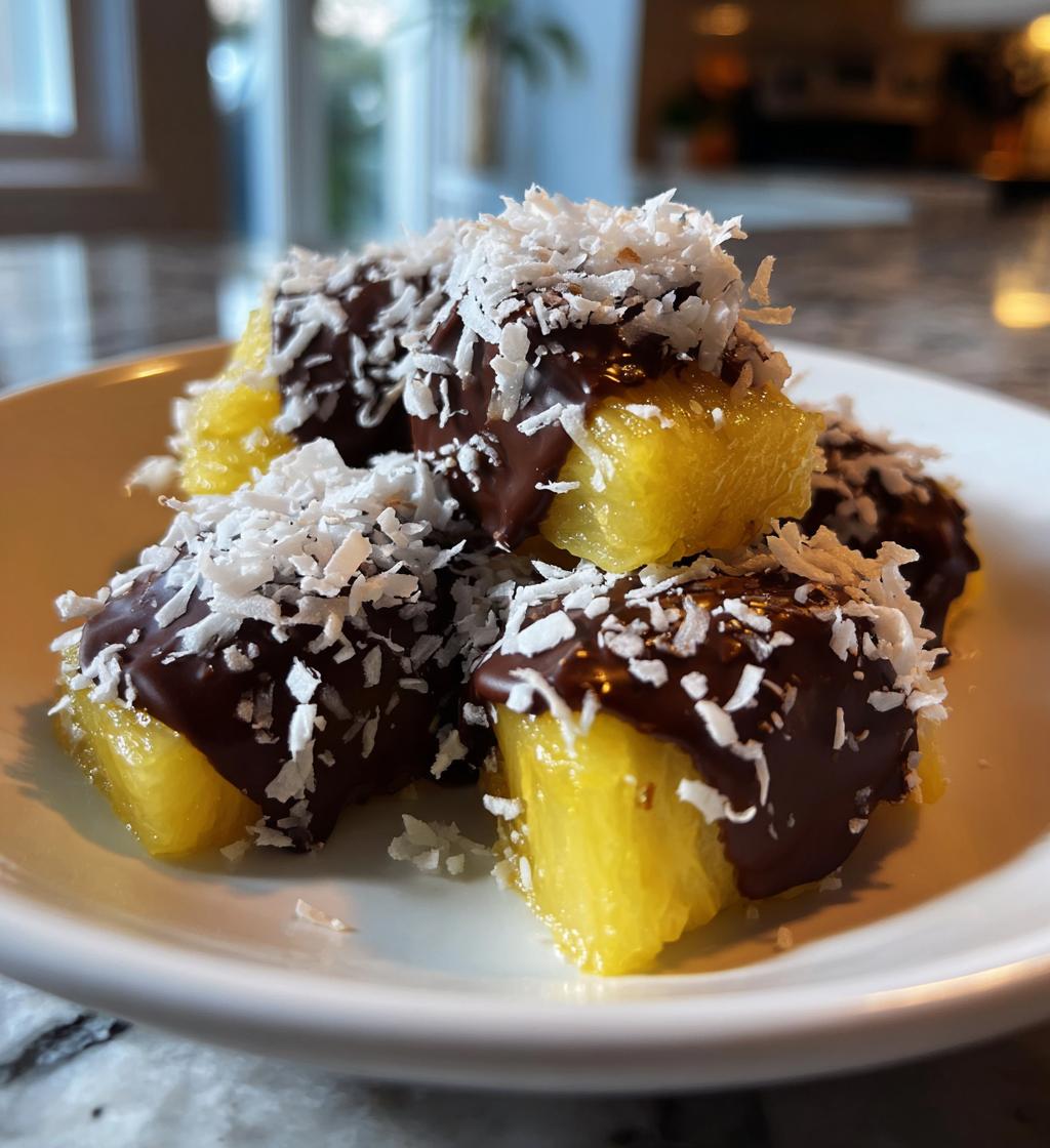 Chocolate Pineapple