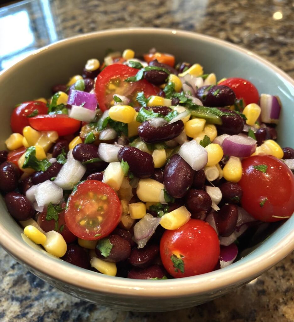 Cilantro Lime Bean Salad