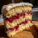 Coconut Cake Raspberry Filling