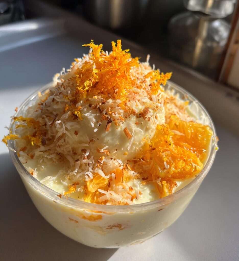 Coconut Orange Dessert