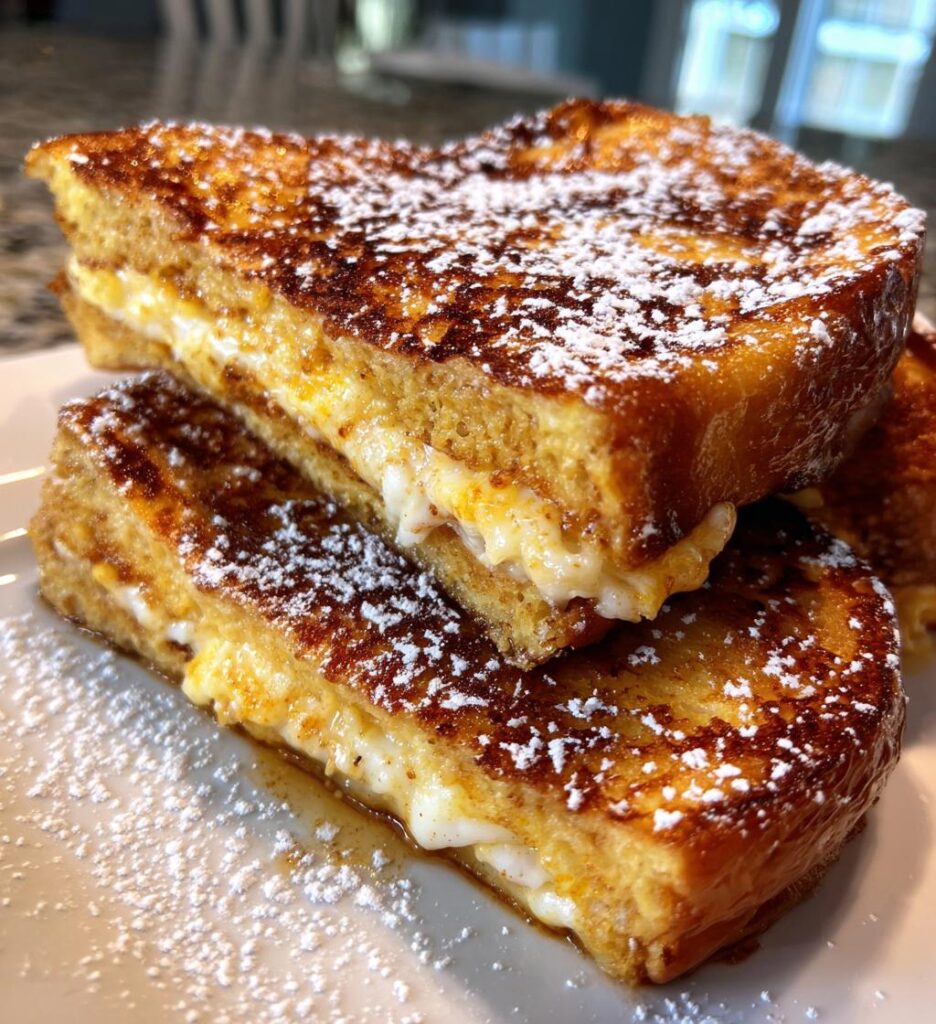 Coconut Stuffed French Toast