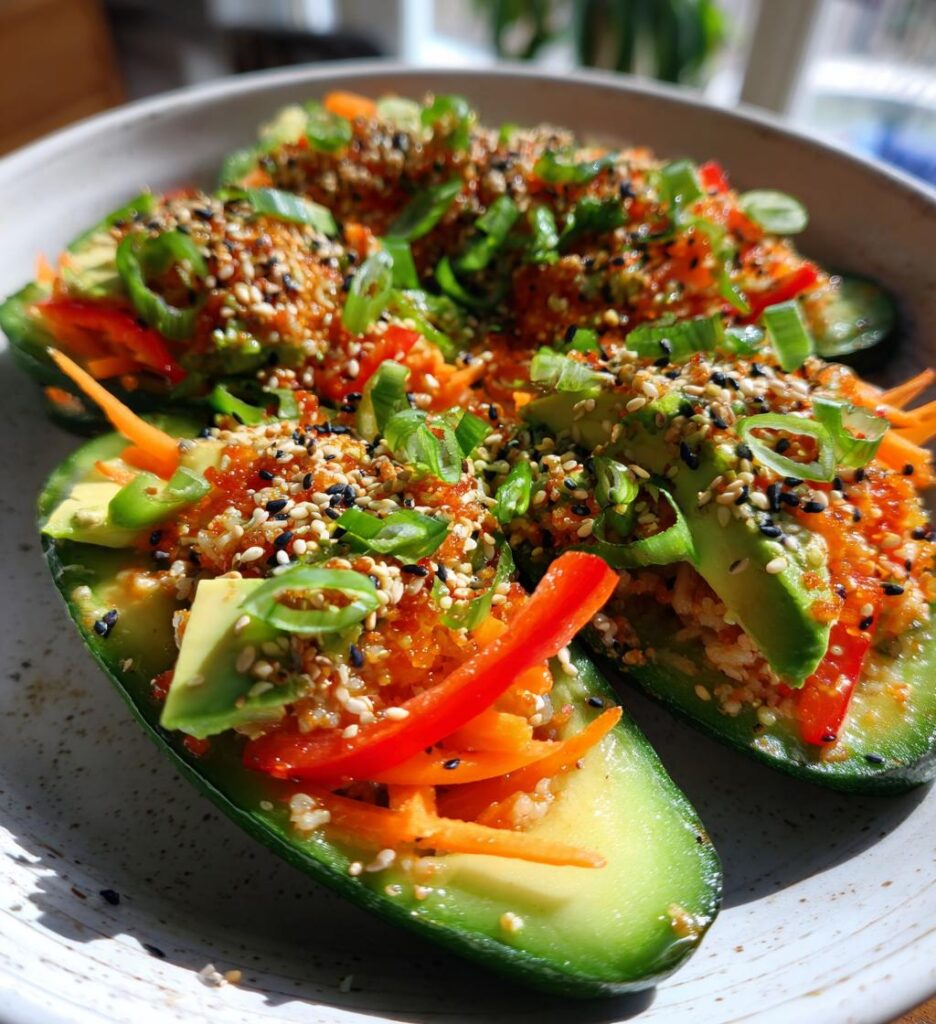 Cucumber Sushi Salad