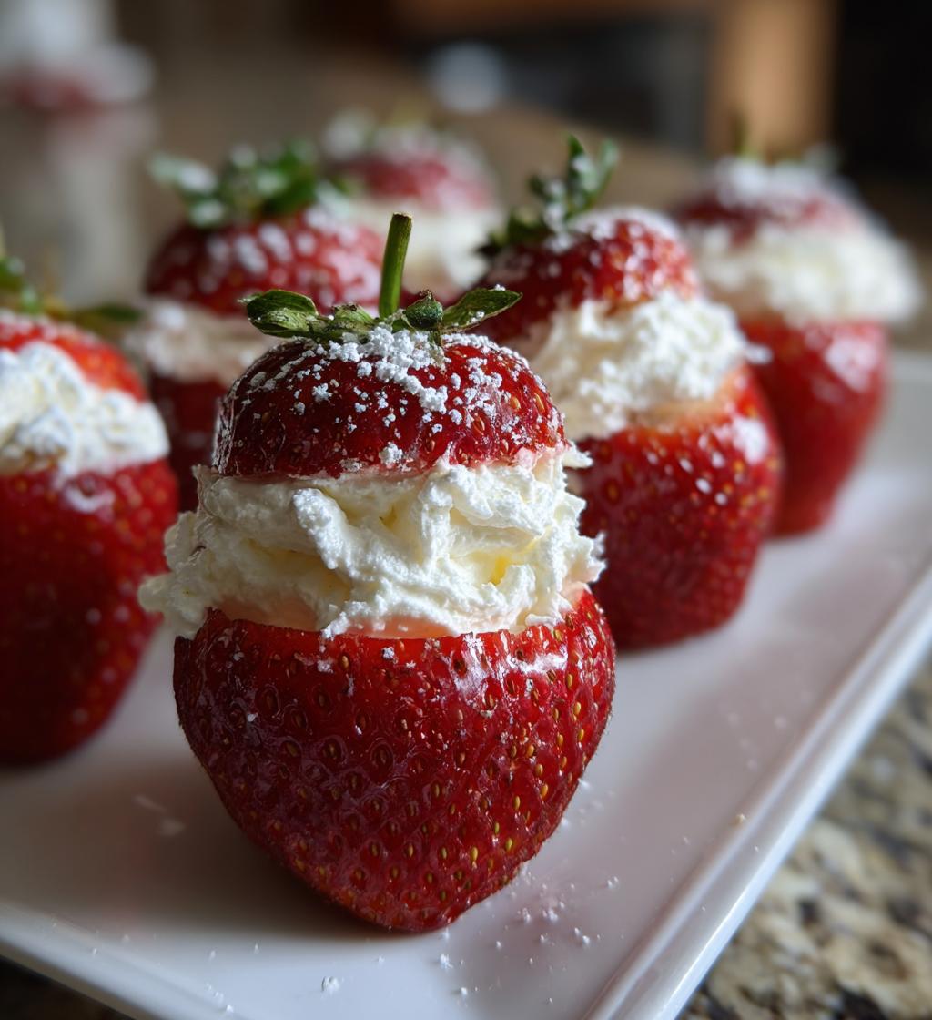 Deviled Strawberries