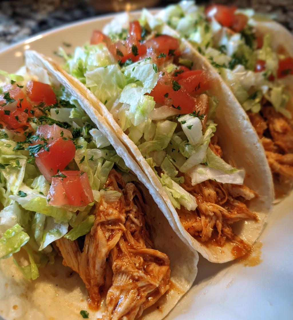 Dill Pickle Chicken Tacos