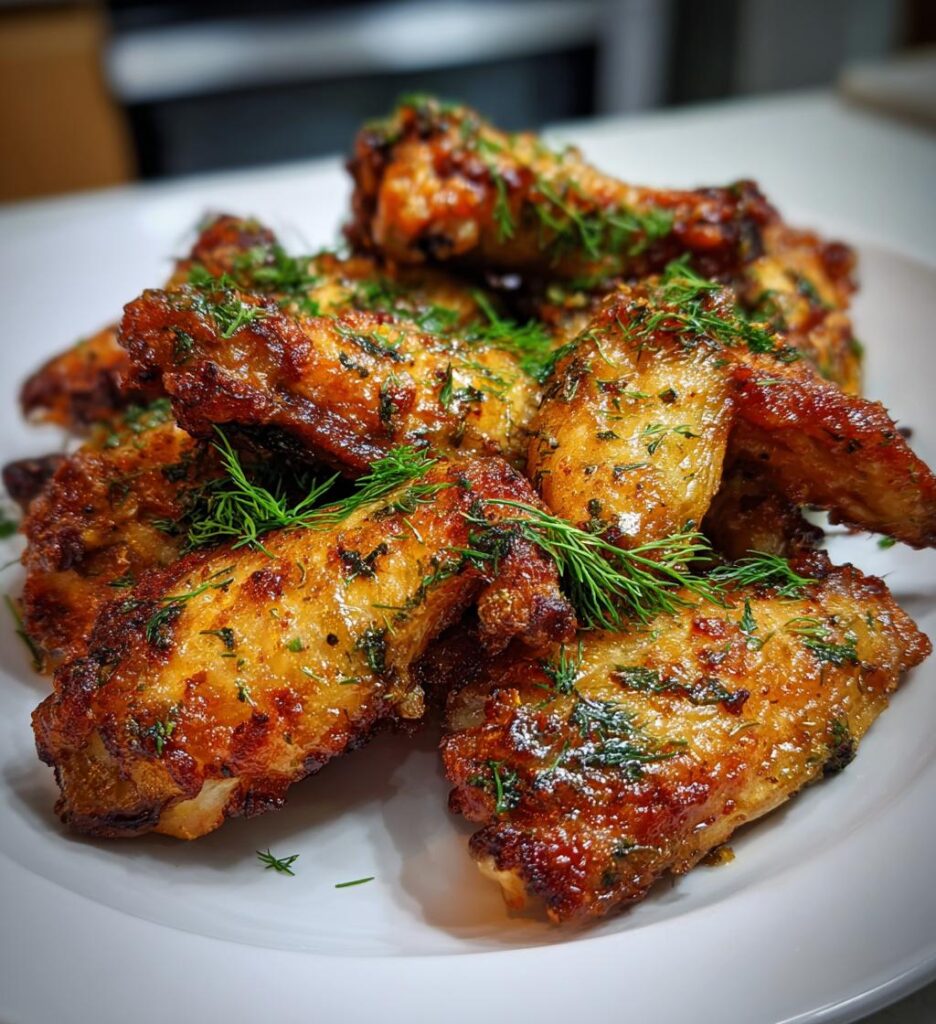 Dill Pickle Chicken Wings