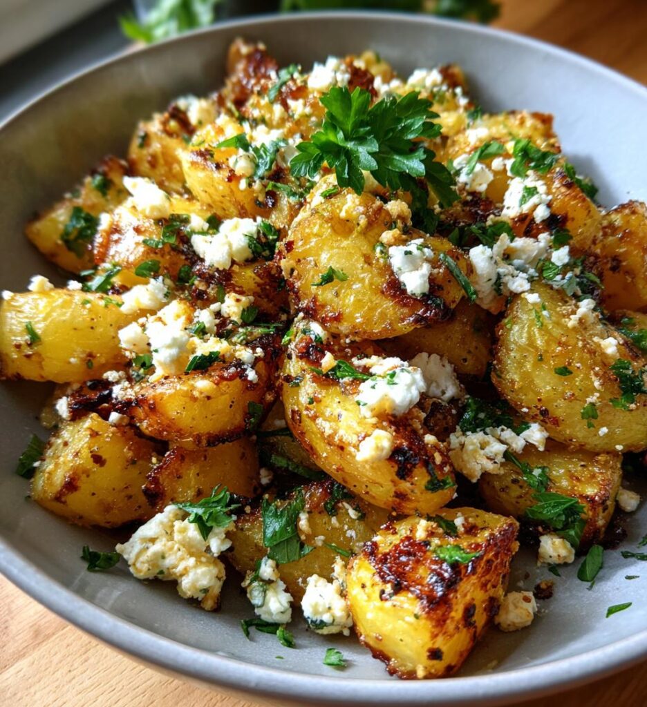 Feta Roast Potatoes
