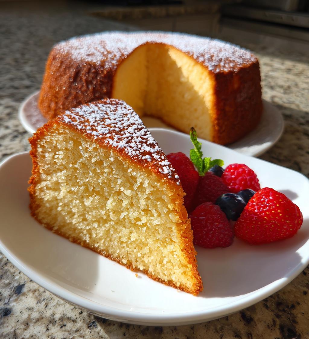 French Butter Cake