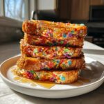 Fruity Pebbles French Toast