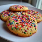 Funfetti Cookie Butter Cookies