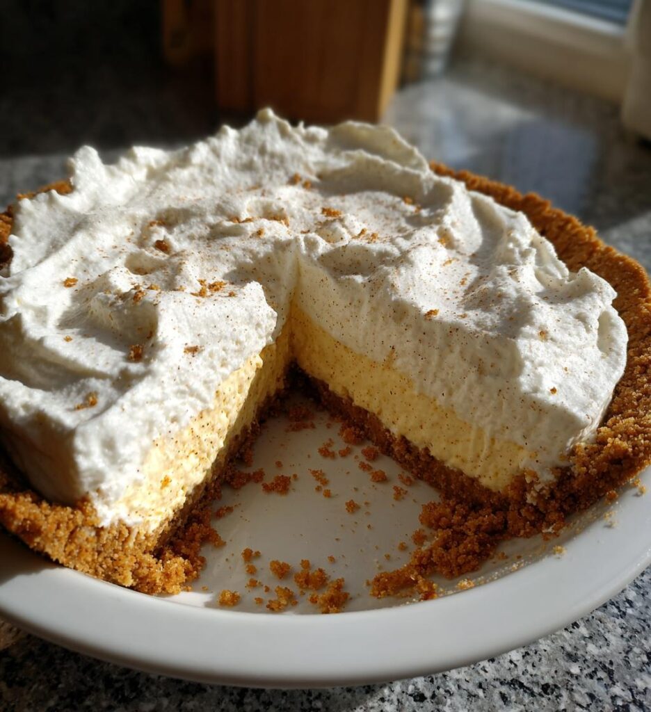 Gingerbread Cream Pie