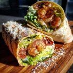 Grilled Shrimp Caesar Wrap